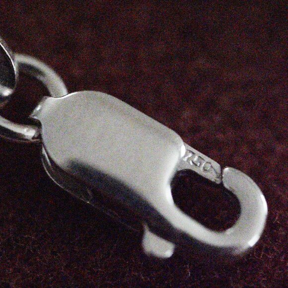 Roberto Coin White Gold Diamond Pretzel Necklace - Picture 7 of 8